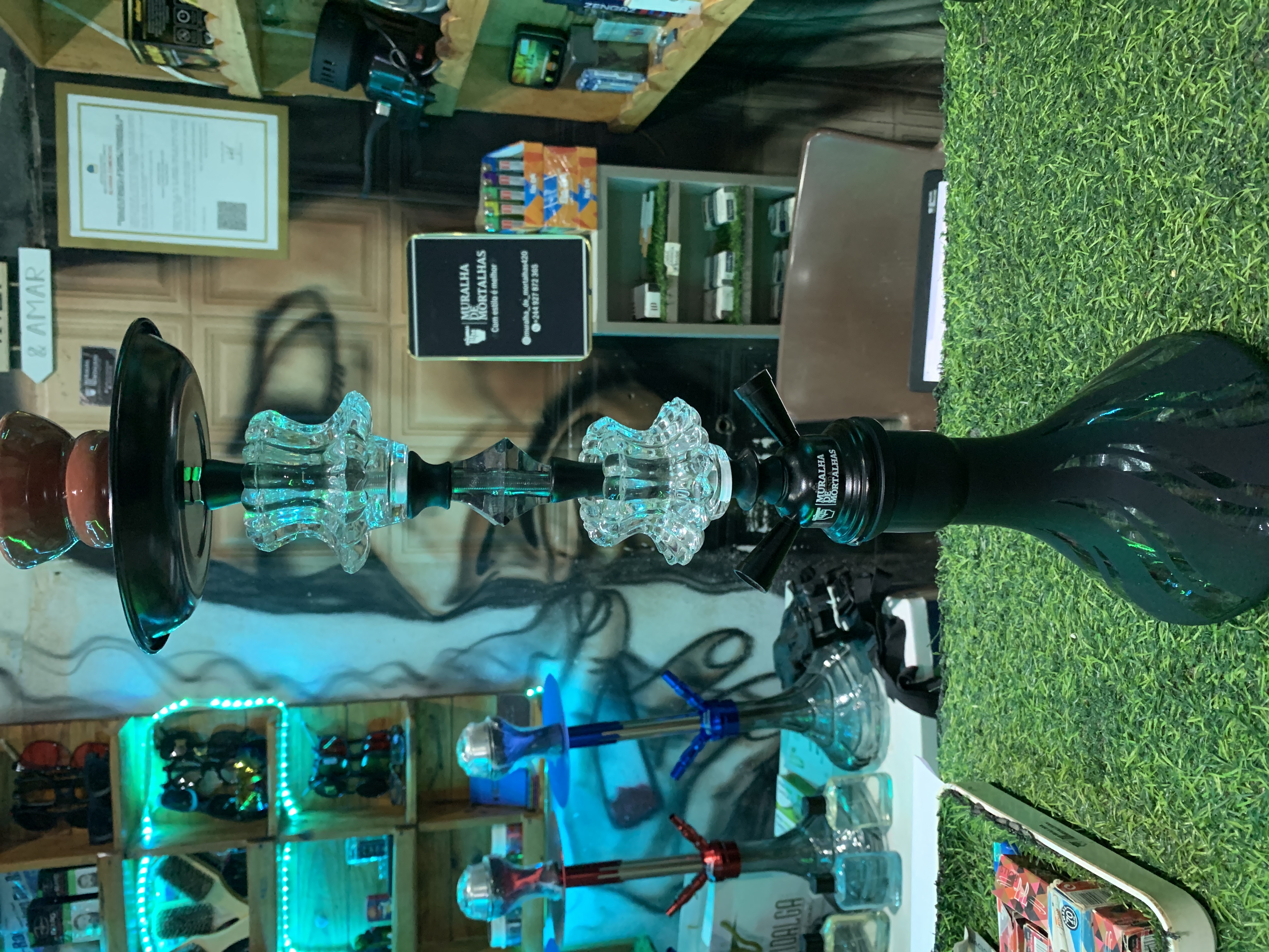 Shisha Amadora — 2 Saídas